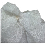 Le Bebe Gonna Tinta Unita con Ricami per Neonata LBG6395 BIANCO LE BEBE 