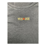 Yes Zee Solid Color Crew Neck T-Shirt With Print Black For Girls