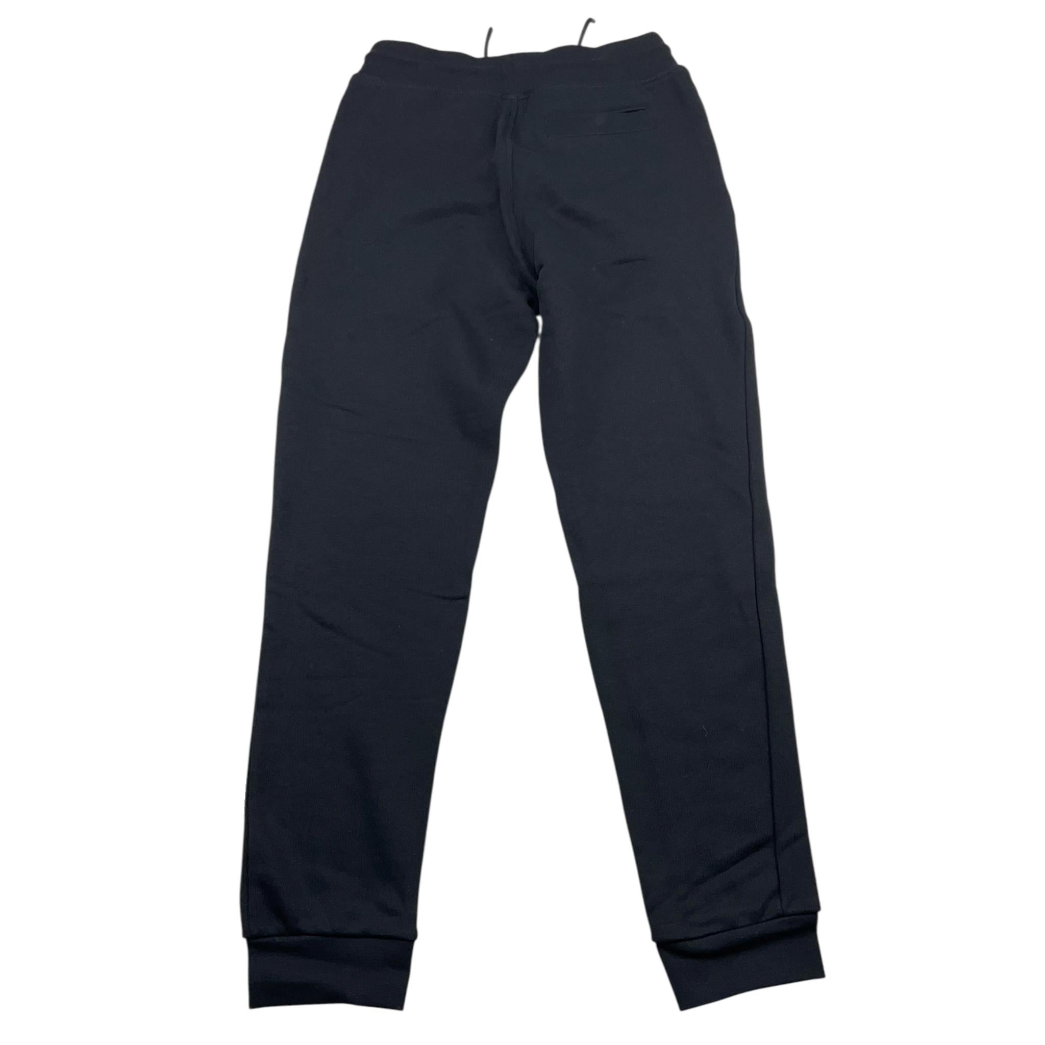 GUESS pantalone tuta tinta unita con logo Nero per Bambino L2YQ46KAIJ1 NERO GUESS 