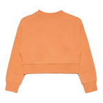 DIESEL felpa girocollo con logo tinta unita Arancione per Bambina J01826 ARANCIONE DIESEL 