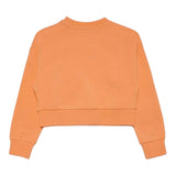 DIESEL felpa girocollo con logo tinta unita Arancione per Bambina J01826 ARANCIONE DIESEL 