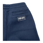 KENZO pantalone tuta tinta unita con logo Blu per Neonato K04232 BLU KENZO 
