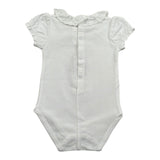 Mayoral Body Mezza Manica Tinta Unita con Colletto per Neonata 1757 BIANCO MAYORAL 