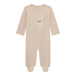 Guess Tutina Tinta Unita con Stampa per Neonata H3YW02J1314 BEIGE GUESS 