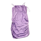 Twinset Abito Tinta Unita A Bretelle per Bambina 251GJ2450 LILLA TWINSET 
