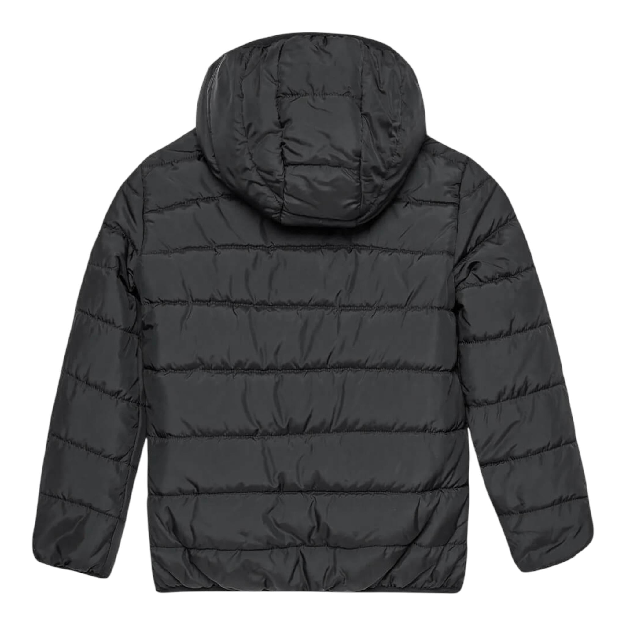 GUESS giubbino tinta unita con cappuccio Nero per Bambino H4BJ10WCFM0 NERO GUESS 