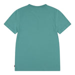 Levi'S T-Shirt Tinta Unita con Logo per Bambino 9E8157X VERDE LEVI'S 