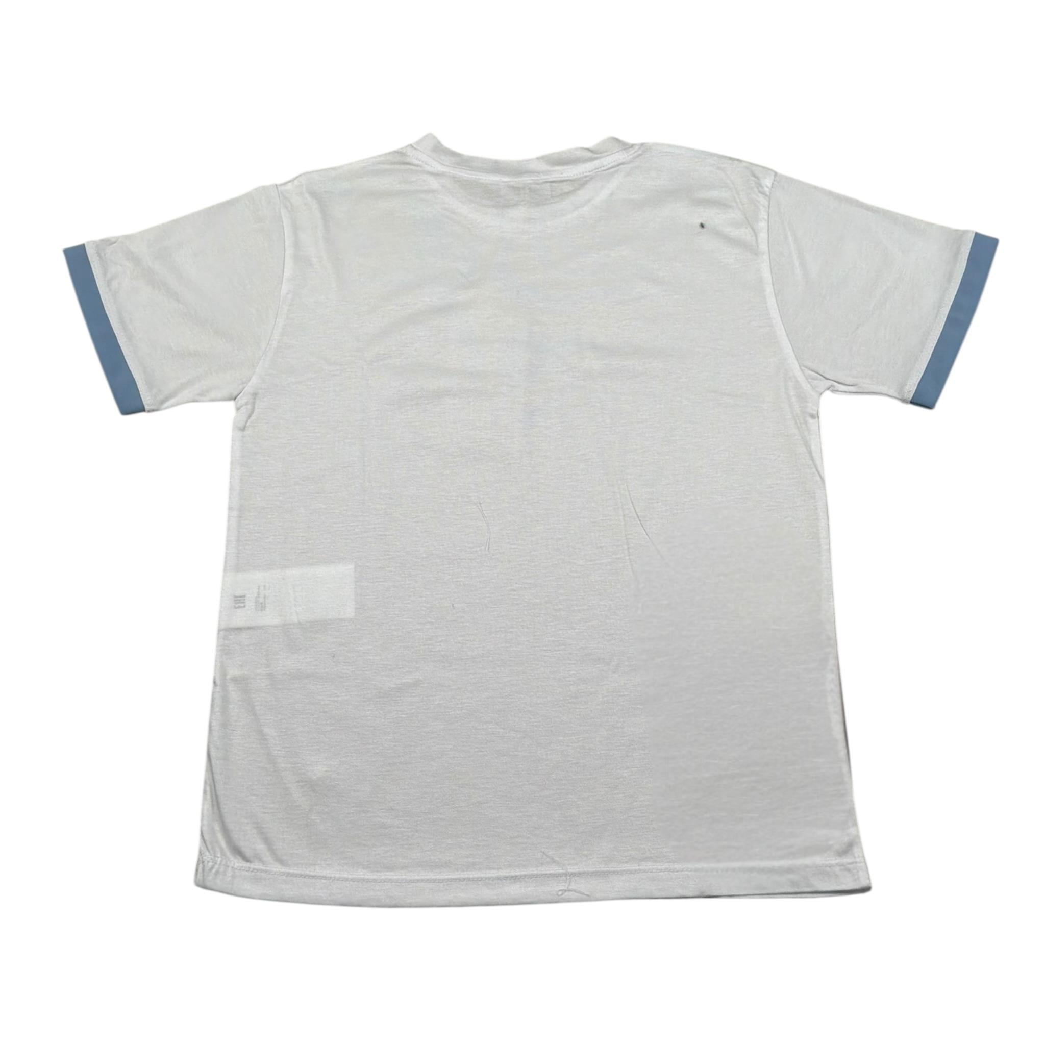 Manuel Ritz T-Shirt Girocollo Tinta Unita  per Bambino MR2895XXX BIANCO MANUEL RITZ 