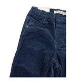 NAME.IT pantalone tinta unita in camoscio Blu per Neonato 13167413 BLU NAME.IT 