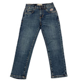 ROY ROGER'S jeans tinta unita con girovita regolabile Blu per Bambino RA4146 BLU ROY ROGER'S 
