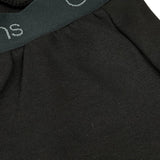 CALVIN KLEIN pantalone tinta unita con elastico in vita logato Nero per Bambina IB0IB02121 NERO CALVIN KLEIN 