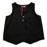 LIU JO gilet tinta unita Nero per Bambina GF4144 NERO LIU JO 