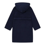 Ralph Lauren Accappatoio Tinta Unita con Stampa per Bambino 9P0188 BLU RALPH LAUREN 