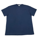 Etro Crew Neck T-Shirt Solid Color With Contrast Print Blue For Boys