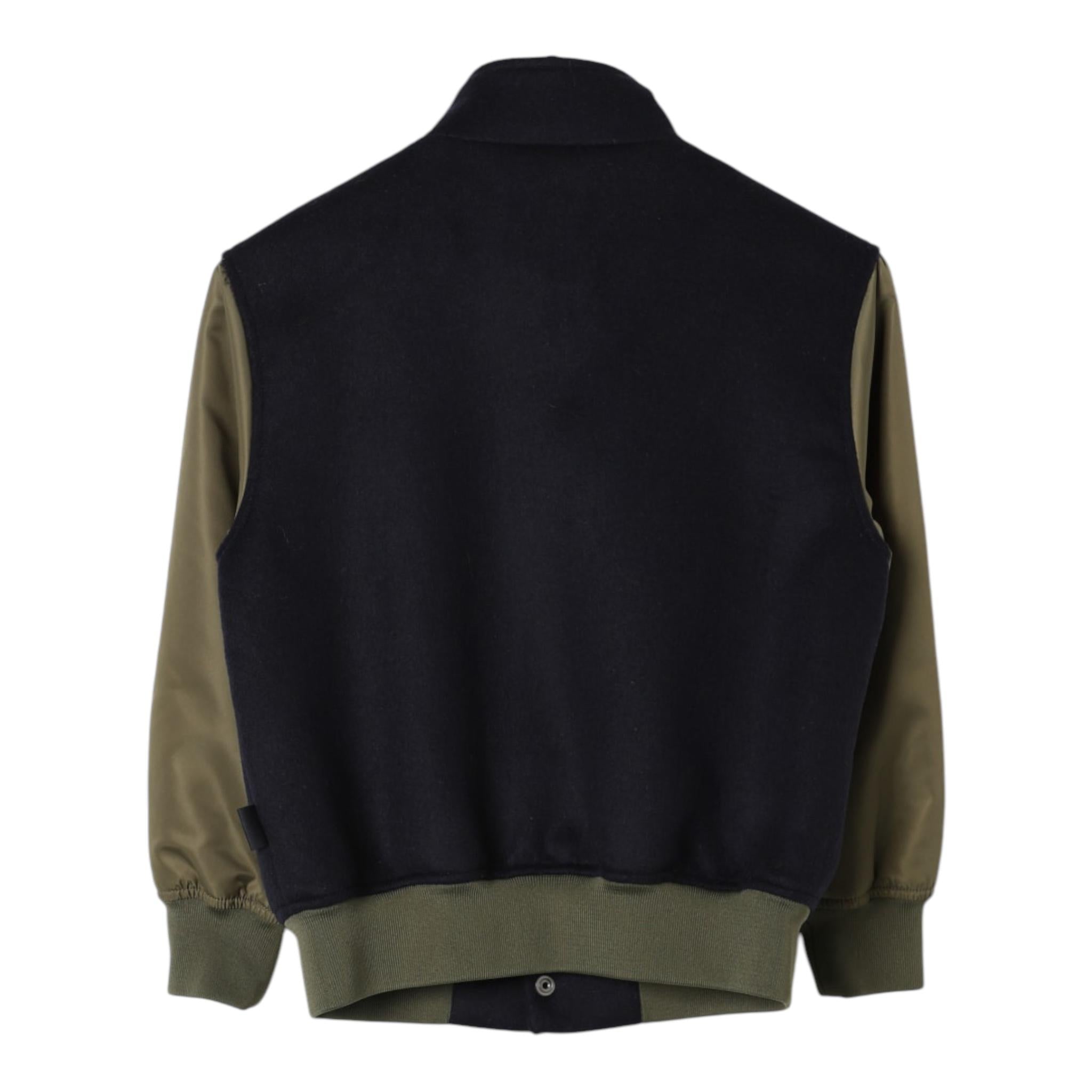 ASPESI giubbino tinta unita con maniche in contrasto Nero per Bambino F24042GMW0061 NERO ASPESI 