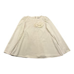 MONNALISA camiciamanica lunga tinta unita Panna per Bambina 176302F2 PANNA MONNALISA 