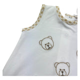 Le Bebe Pagliaccetto Giromanica Tinta Unita per Neonato LBB5283 BIANCO LE BEBE 