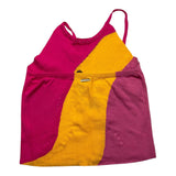 J'Aime' Multicolor Tricolor Knit Top For Girls