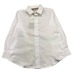LA STUPENDERIA camicia manica lunga tinta unita Bianco per Bambino CJCM21 BIANCO LA STUPENDERIA 