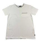 Please T-Shirt Girocollo Tinta Unita per Bambino MB15280B73 BIANCO PLEASE 