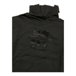 MONNALISA abito manica lunga tinta unita con cappuccio Nero per Bambina 178900R1 NERO MONNALISA 