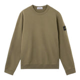 Stone Island Felpa Chiusa Girocollo Tinta Unita per Bambino K1S1661100011 VERDE STONE ISLAND 