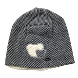 NINNAOH cappello tinta unita con microfantasia Blu per Neonato I21205 BLU NINNAOH 