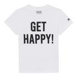 Moschino T-Shirt Girocollo Tinta Unita con Stampe per Bambino HDM06U BIANCO MOSCHINO 