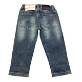 CESARE PACIOTTI jeans tinta unita con girovita regolabile Azzurro per Neonato PTP5366BX AZZURRO CESARE PACIOTTI 