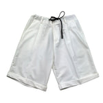 Make Bermuda Tinta Unita con Elastico In Vita per Bambino MK934 BIANCO MAKE 