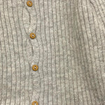 TEDDY E MINOU cardigan tinta unita  Grigio per Neonato I24ML007EM634 GRIGIO TEDDY E MINOU 