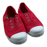 Chipie Sneakers Solid Color With Red Contrast Sole For Kids