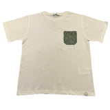Paolo Pecora T-Shirt Girocollo Tinta Unita con Taschino per Bambino PP4055 BIANCO PAOLO PECORA 