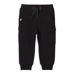 SARABANDA pantalone modello tuta tinta unita con elastico in vita Nero per Bambino A046J NERO SARABANDA 