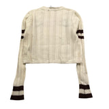 REFRIGIWEAR maglia tinta unita girocollo Panna per Bambina RWG922 PANNA REFRIGIWEAR 