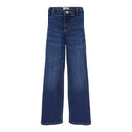 ONLY jeans tinta unita modello a palazzo Blu per Bambina 15327020 BLU ONLY 