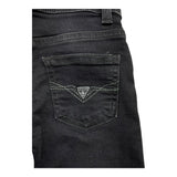 GUESS jeans tinta unita con girovita regolabile Nero per Neonato N4YA07D4KC0 NERO GUESS 