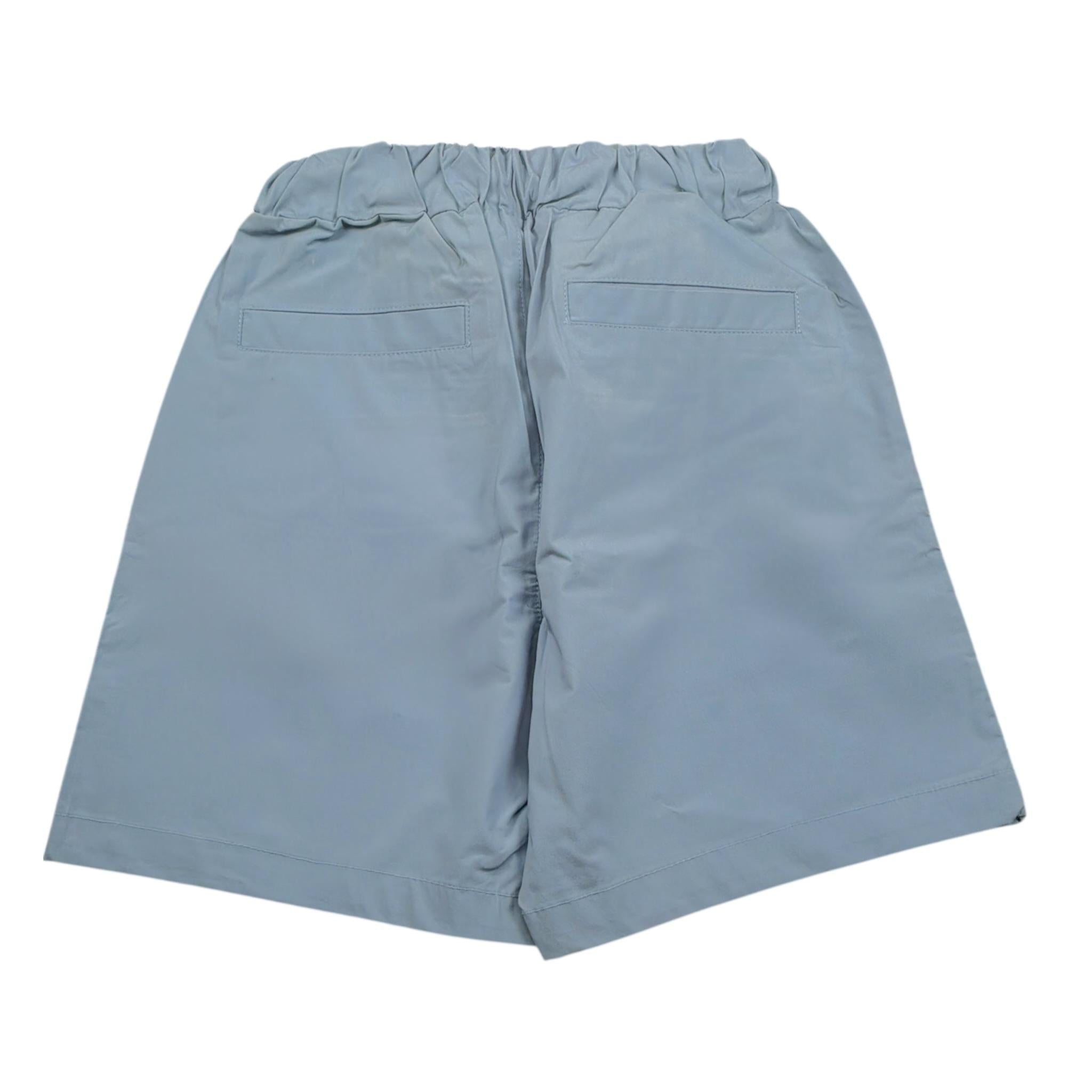 Patriot Bermuda tinta unita con Elastico In Vita Azzurro per Bambino BR050 AZZURRO PATRIOT 