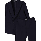 Paolo Pecora Completo 2 Pezzi Giacca-Pantalone Tinta Unita per Bambino PP3897 BLU PAOLO PECORA 