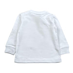 Iceberg Shirt Girocollo Tinta Unita con Stampa per Neonato TSICE5328B BIANCO ICEBERG 