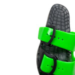 Sensi Ciabatta Bicolore per Bambino 4151 NERO/VERDE FLUO SENSI 