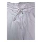 Datch Solid Color Tracksuit Pants With Cuffs White For Girls