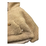PAZ RODRIGUEZ cappotto pelliccia tinta unita con cappuccio Beige per Neonato 012191812 BEIGE PAZ RODRIGUEZ 