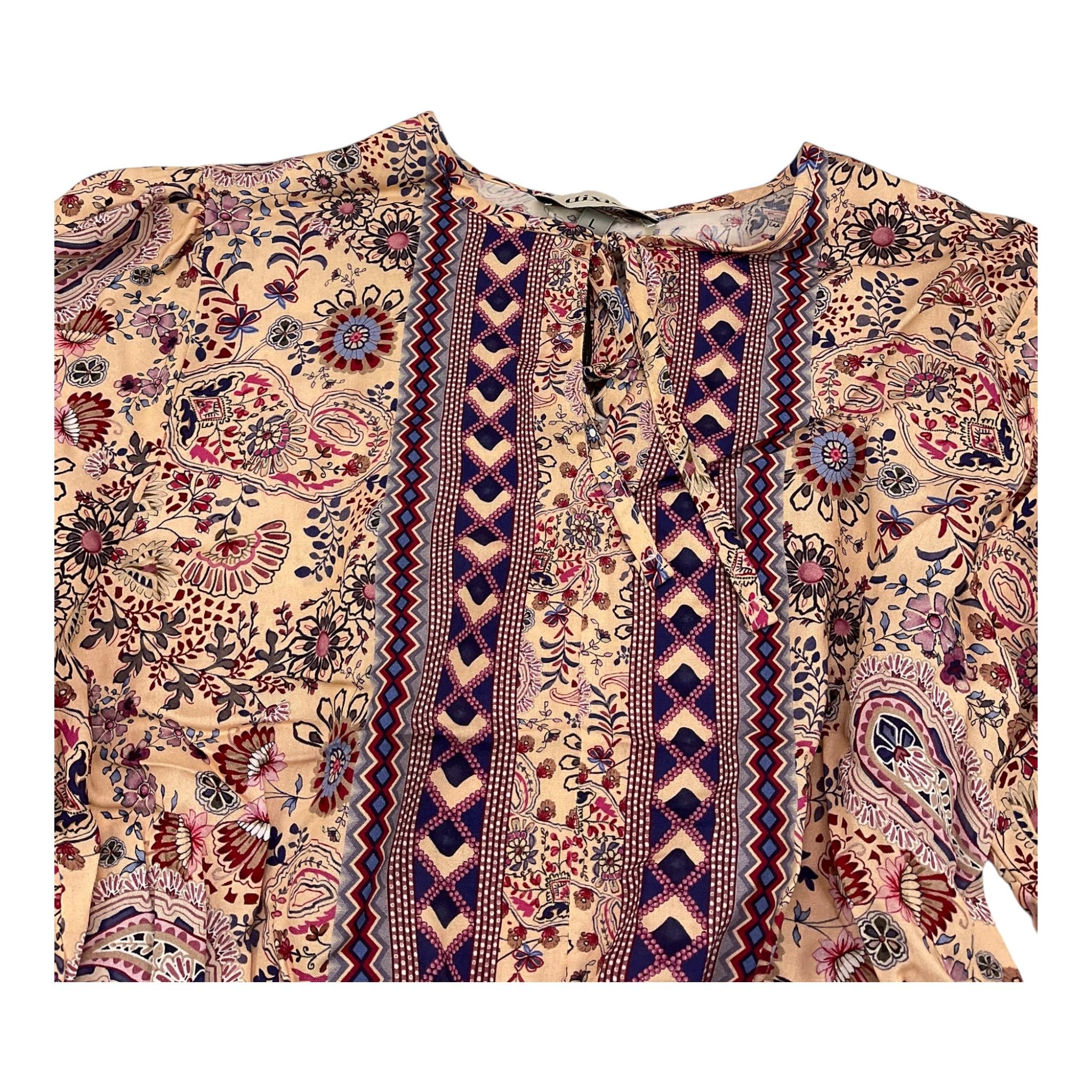 DIXIE abito manica lunga stampa fantasia Multicolor per Bambina AB33364G56 MULTICOLOR DIXIE 