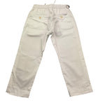Antony Morato Pantalone Tinta Unita con Elastico In Vita per Bambino MKTR00218 BIANCO ANTONY MORATO 