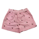 Saint Barth Short Bicolore con Fantasia A Righe per Bambina MEA001XX BIANCO/ROSA SAINT BARTH 