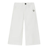 Liu Jo Jeans Tinta Unita Modello Palazzo per Neonata KA5047N BIANCO LIU JO 