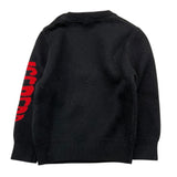 ICEBERG maglia tinta unita girocollo con stampa Nero per Neonato MGICE5314B NERO ICEBERG 
