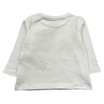 GUESS shirt girocollo tinta unita ocn logo Bianco per Neonata K4YI27K6YW4 BIANCO GUESS 