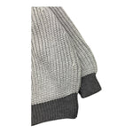 NUPKEET maglia girocollo tinta unita con profili in contrasto Grigio per Bambino 4DNK405 GRIGIO NUPKEET 